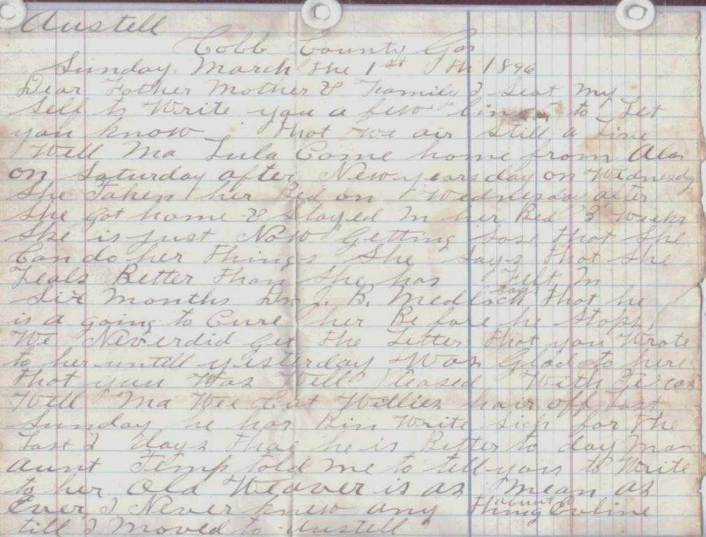 Austell to Pecan Gap, TX